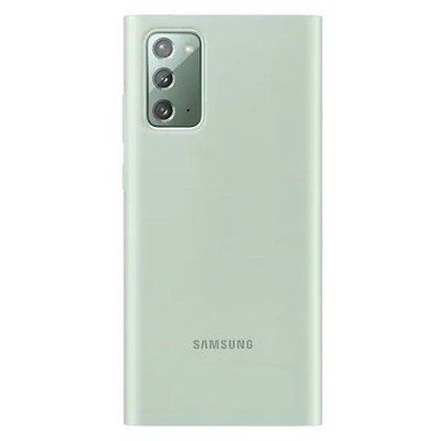 Samsung Galaxy Note 20 (N980F) oficiāls Smart Led View Cover atvērams piparmētru maciņš (maks) | Vacins.lv