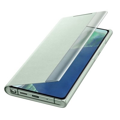 Samsung Galaxy Note 20 (N980F) originalus Smart Clear View Cover (EF-ZN980CMEGEU) atverčiamas mėtinis dėklas - knygutė | Priedai