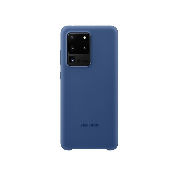 „Samsung“ Silicone Cover dėklas - tamsiai mėlynas (Galaxy S20 Ultra)