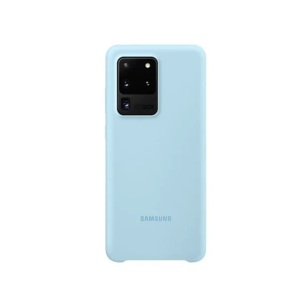 „Samsung“ Silicone Cover dėklas - šviesiai mėlynas (Galaxy S20 Ultra)