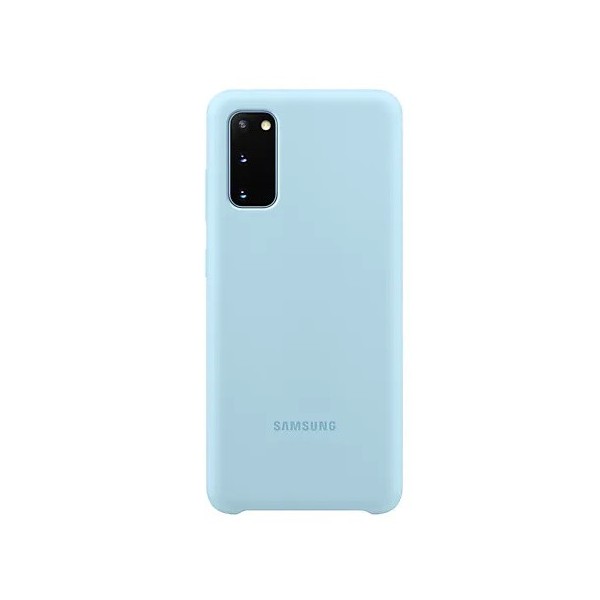 „Samsung“ Silicone Cover apvalks - gaiši zils (Galaxy S20)