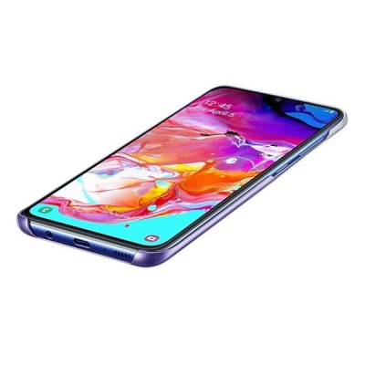 Samsung Galaxy A70 (A705F) „Samsung“ Gradation Cover cieta silikona TPU violeta apvalks | vacins.lv