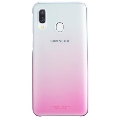 Samsung Galaxy A40 (A405F) „Samsung“ Gradation Cover kieto silikono rožinis dėklas | Priedai.lt