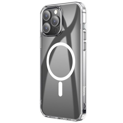 Hoco MagSafe Light Apple iPhone 13 Pro Max dzidrs caurspīdīgs silikona (TPU) apvalks | Vacins.lv
