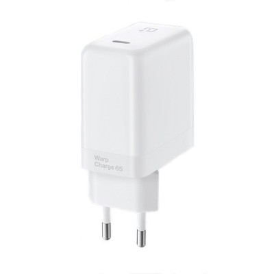 Originalus „OnePlus“ Warp Charge 65 Power WC065A31JH įkroviklis - baltas | Priedai.lt