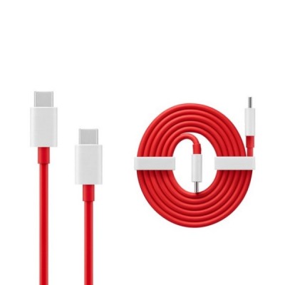 „OnePlus“ Warp Charge Type-C Type-C sarkans vads 1 m. | vacins.lv