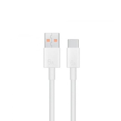 Oficiāls Huawei Super Charge USB Type-C balts vads 1 m. (LX04072043, origināls) | Vacins.lv