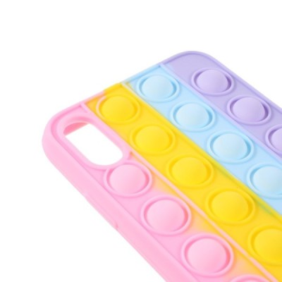 Apple iPhone Xr „Popit“ Bubble rozs mīksta silikona (TPU) apvalks | Vacins.lv