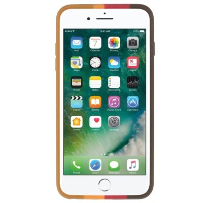 Apple iPhone 6 Plus (6s Plus, 7 Plus, 8 Plus) „Popit“ Bubble minkšto silikono TPU rudas dėklas - nugarėlė | Priedai.lt