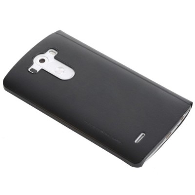 Rock Quick Circle LG G3 melns atvēramais futrālis - grāmatiņa / Vacins.lv