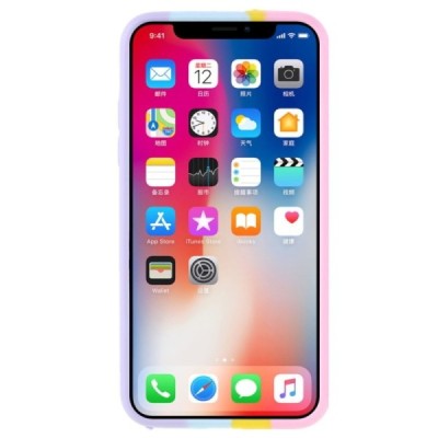 Apple iPhone X (iPhone Xs) „Popit“ Bubble rozs mīksta silikona (TPU) apvalks | Vacins.lv