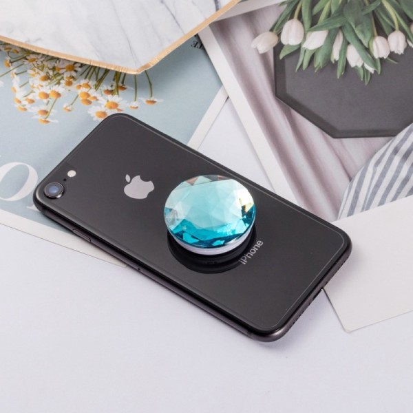 „PopSocket“ Diamond telefona turētājs - zils