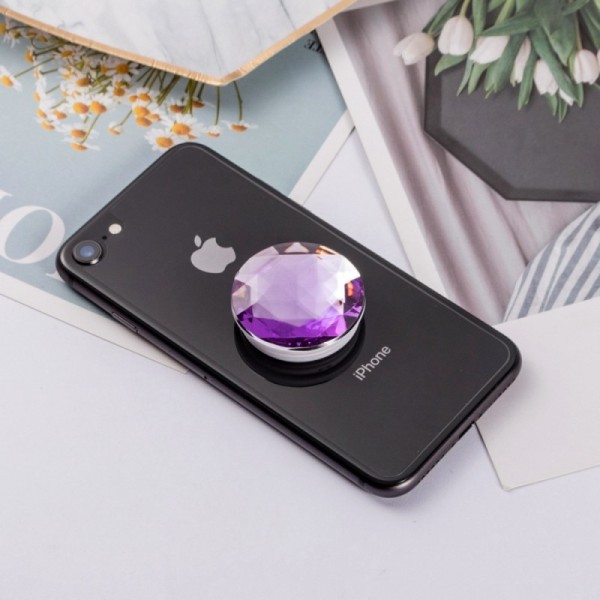 „PopSocket“ Diamond telefona turētājs - violeta