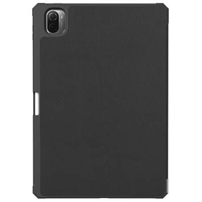 Xiaomi Pad 5 atvēramais melns maciņš - maks ar vietu, kur ielikt stylus | Vacins.lv
