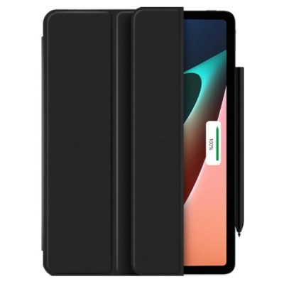 Xiaomi Pad 5 (Pad 5 Pro) Magnetic Cover melns atvēramais maciņš | Vacins.lv