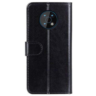 Nokia G50 melns atvērams maciņš, maks | Vacins.lv