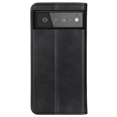 Google Pixel 6 „Split“ sērijas melns atvērams maciņš, maks | Vacins.lv