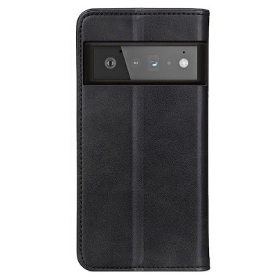 Google Pixel 6 Pro „Split“ sērijas melns atvērams maciņš, maks | Vacins.lv