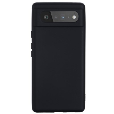Google Pixel 6 Shell cieta silikona (TPU) apvalks - melns | vacins.lv