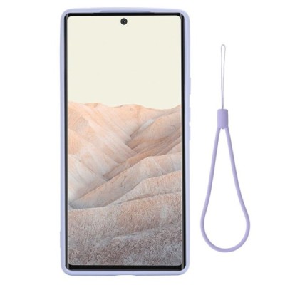 Google Pixel 6 Shell cieta silikona (TPU) apvalks - violets | vacins.lv