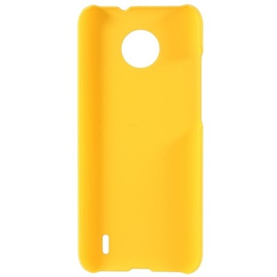 Nokia C10, C20 plastmasas dzeltens futrālis | Vacins.lv