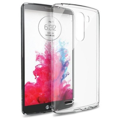 LG G3 D855 plastmasas dzidrs (caurspīdīgs) futrālis / Vacins.lv