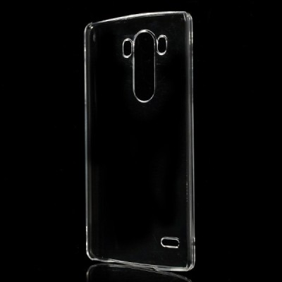 LG G3 D855 plastmasas dzidrs (caurspīdīgs) futrālis / Vacins.lv