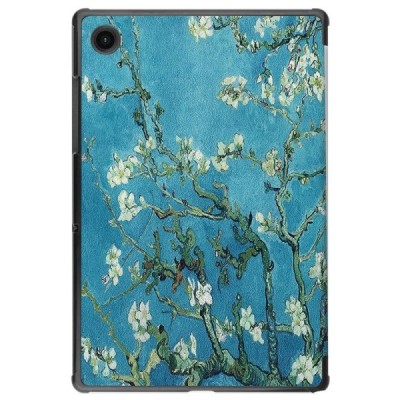 Samsung Galaxy Tab A8 10.5 2021 (X200, X205) „Sakura“ atvēramais krāsains, maciņš | Vacins.lv