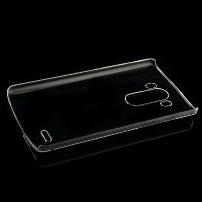 LG G3 D855 plastmasas dzidrs (caurspīdīgs) futrālis / Vacins.lv