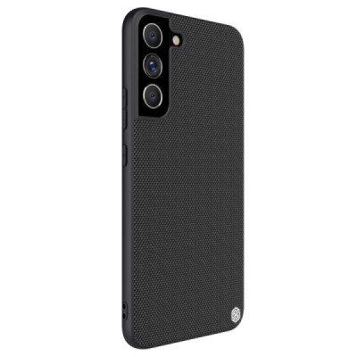 Samsung Galaxy S22 5G (SM-S901X) „Nillkin“ Textured Case melns apvalks | vacins.lv