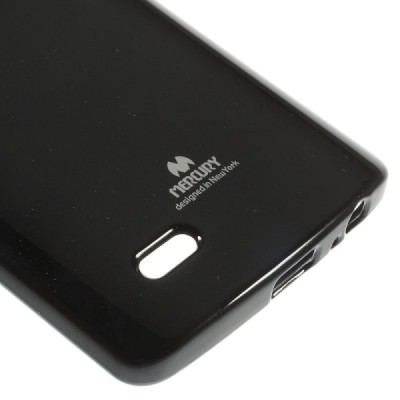 LG G3 Mercury melns cieta silikona (TPU) futrālis / Vacins.lv
