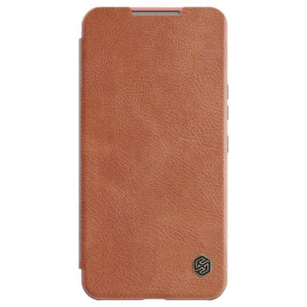 „Nillkin“ Qin atvēramais maciņš - brūns (Galaxy S22+ 5G)