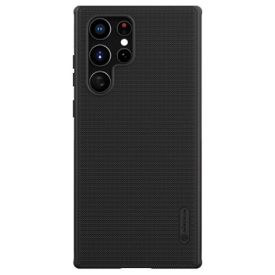 Samsung Galaxy S22 Ultra 5G (SM-S908X) „Nillkin“ Frosted Shield Pro melns vāciņš, apvalks | Vacins.lv