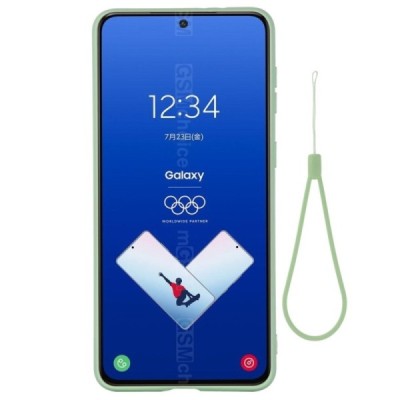 Samsung Galaxy S21 FE (Fan Edition) 5G Shell cieta silikona (TPU) apvalks - zaļš | Vacins.lv