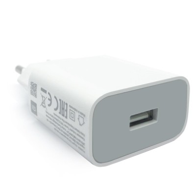 Oriģināls „Xiaomi“ Fast Charger MDY-10-EF tīkla lādētājs - balts (18W) + USB Type-C vads | Vacins.lv