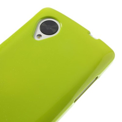 LG Nexus 5 Mercury žalias kieto silikono tpu dėklas - nugarėlė / Priedai.lt