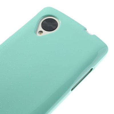 LG Nexus 5 Mercury mėtinis kieto silikono tpu dėklas - nugarėlė / Priedai.lt