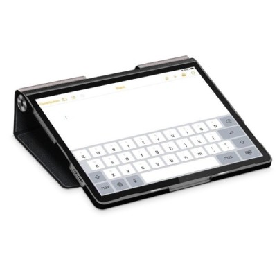 Lenovo Yoga Tab 11 atvēramais melns maciņš | Vacins.lv