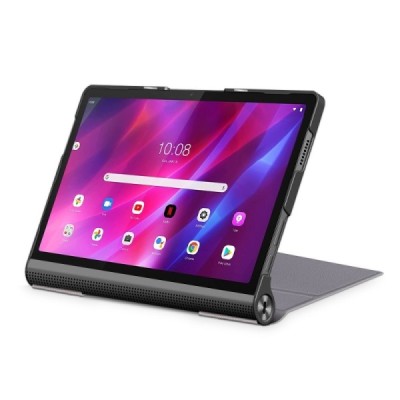 Lenovo Yoga Tab 11 atvēramais pelēks maciņš | Vacins.lv