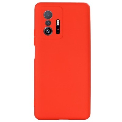 Xiaomi 11T (11T Pro) Shell cieta silikona (TPU) apvalks - sarkans | vacins.lv