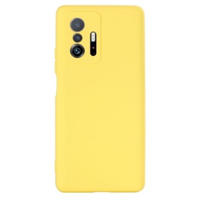 Xiaomi 11T (11T Pro) Shell cieta silikona (TPU) apvalks - dzeltens | vacins.lv