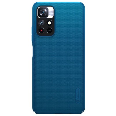 Nillkin Frosted Shield Xiaomi Poco M4 Pro (Redmi Note 11 5G) zils plastmasas futrālis | Vacins.lv