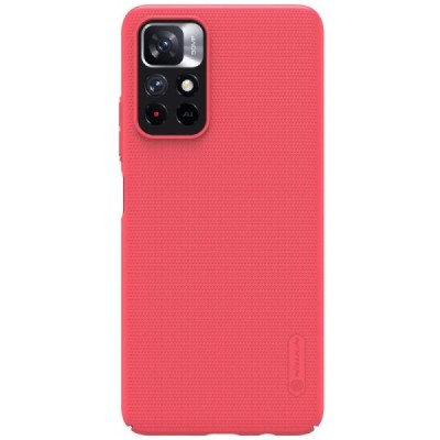 Nillkin Frosted Shield Xiaomi Poco M4 Pro (Redmi Note 11 5G) sarkans plastmasas futrālis | Vacins.lv