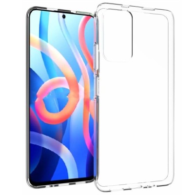 Xiaomi Poco M4 Pro (Redmi Note 11 5G) kieto silikono TPU skaidrus dėklas - nugarėlė | Priedai.lt