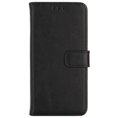 Samsung Galaxy A5 2017 (A520) atvēramais ādas melns retro maciņš (maks) | Vacins.lv