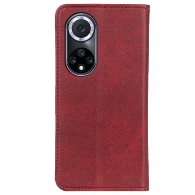 Huawei Honor 50 (Nova 9) „Split“ sērijas sarkans atvērams maciņš, maks | Vacins.lv