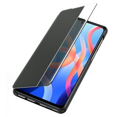 Xiaomi Poco M4 Pro (Redmi Note 11 5G) View Line melns atvērams maciņš (maks) | Vacins.lv