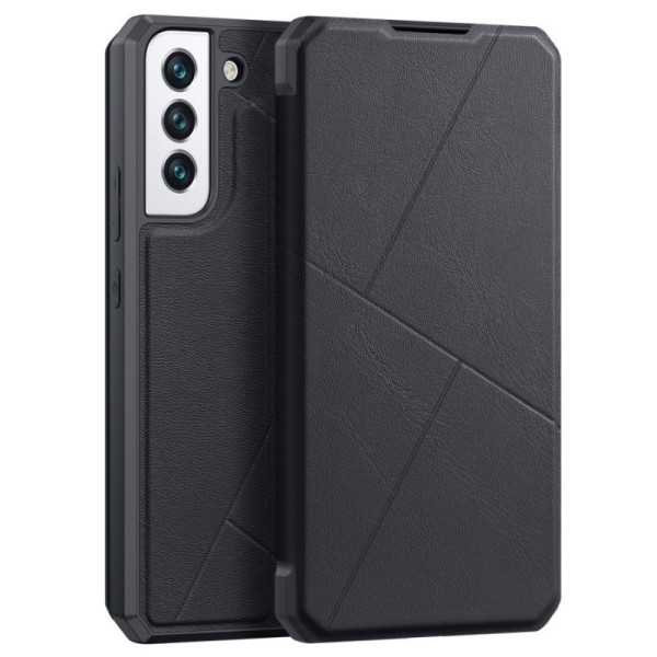 „Dux Ducis“ Skin X atvērams maciņš - melns (Galaxy S22 5G)