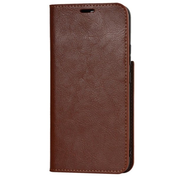 „Deluxe“ atvērams maciņš - brūns (Galaxy S22 5G)