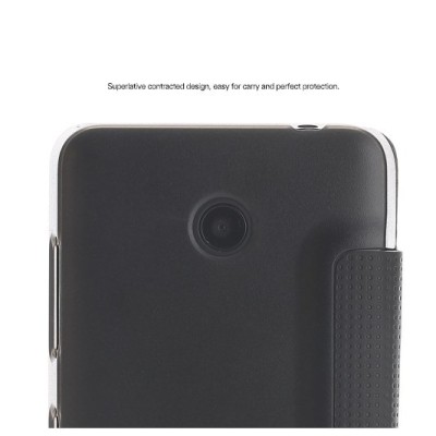 Rock Elegant atverčiamas Nokia Lumia 635 juodas dėklas / Priedai.lt